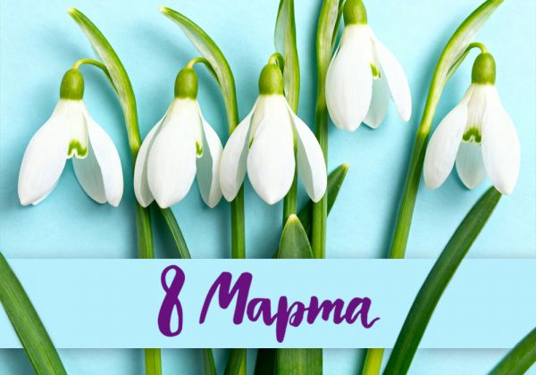 Новости: Поздравляем с 8 Марта!