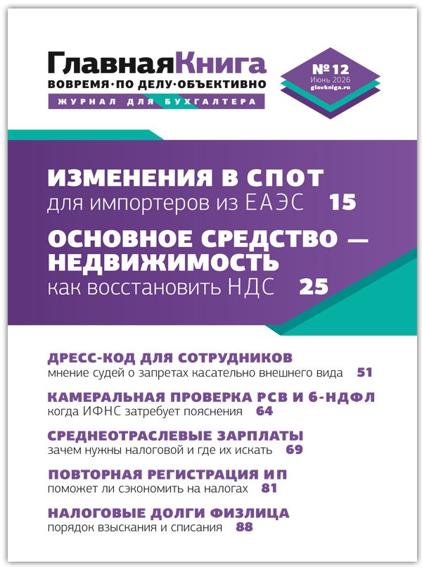 Новости: Читайте выпуск журнала «Главный аудит» № 12/2026